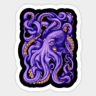 THE OCTOPUS IS WATCHING YOU Sticker